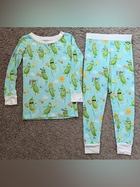 LAST CHANCE* Little Sleepies Pickle Power Pajama Set 2T